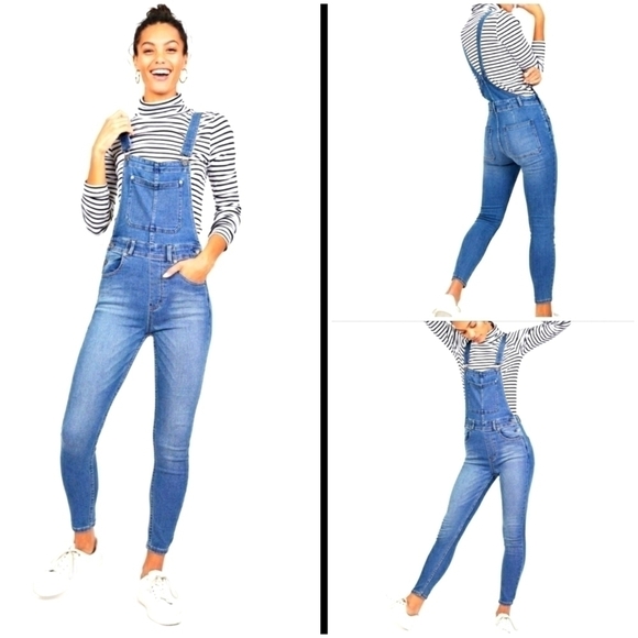 We The Free Denim - Free People Skinny Ankle Overall, Size 26